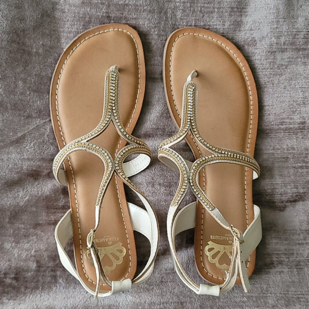 Embellished Fergalicious Sandal